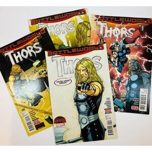 Battleworld Thors #1-4 Comic Book Set  Marvel Secret Wars Series